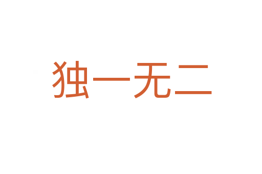 獨(dú)一無二