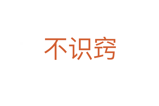 不識(shí)竅